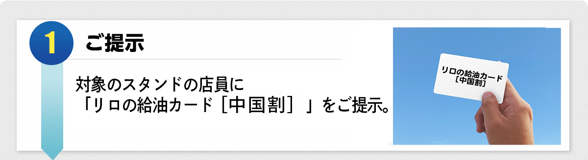 ご提示